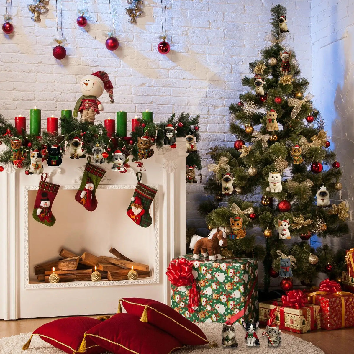 Catvent - Adventskalender mit Katzenmotiv und 24 Türchen