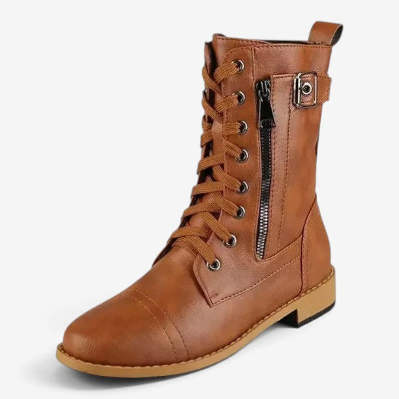 Lacenex - Damen-Stiefel Mit Hoher Schaft