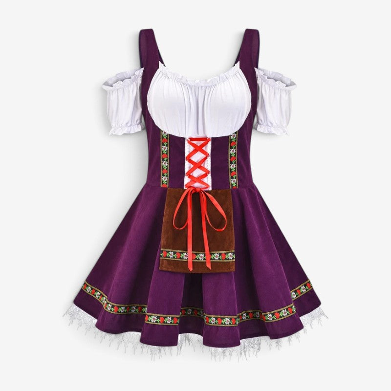 Damen-Dirndl mit ausgestelltem Rock