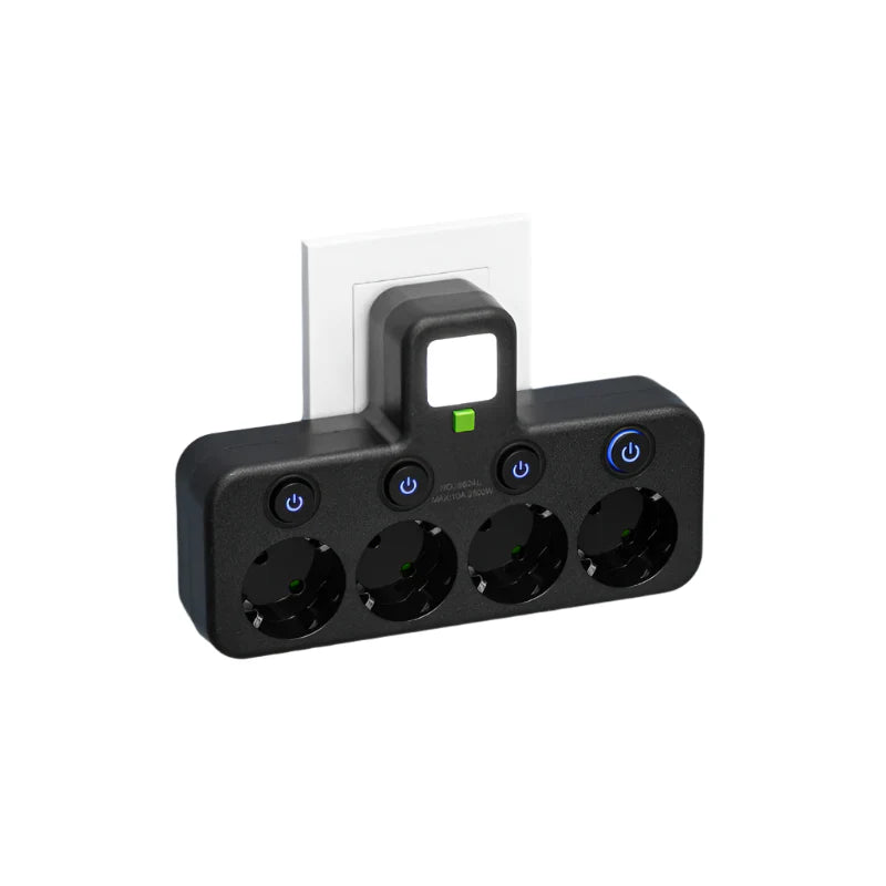 Mehrfachsteckdose mit USB und Typ-C Anschlüssen