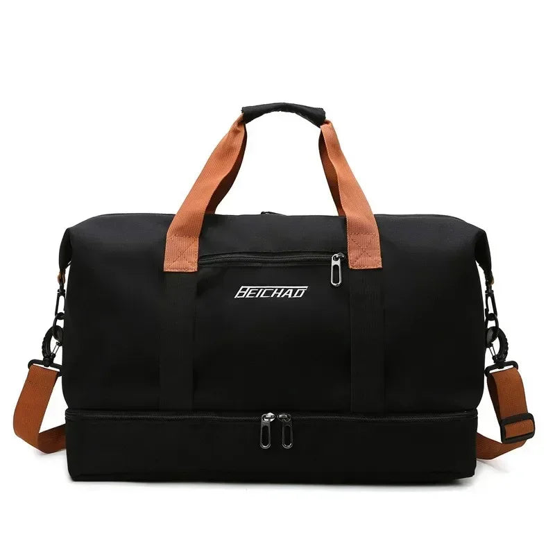 Fitness Reisetasche mit Schuhfach & Nassfach