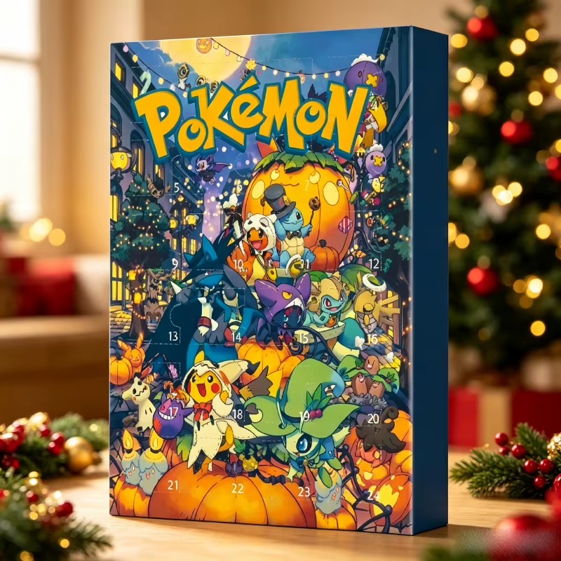 SantaSculpt - Adventskalender mit 24 3D-Figuren für Weihnachten