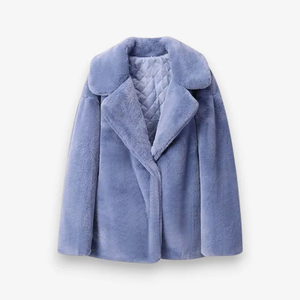 Amelie – Fleecegefütterte Jacke mit Reverskragen und Taschen