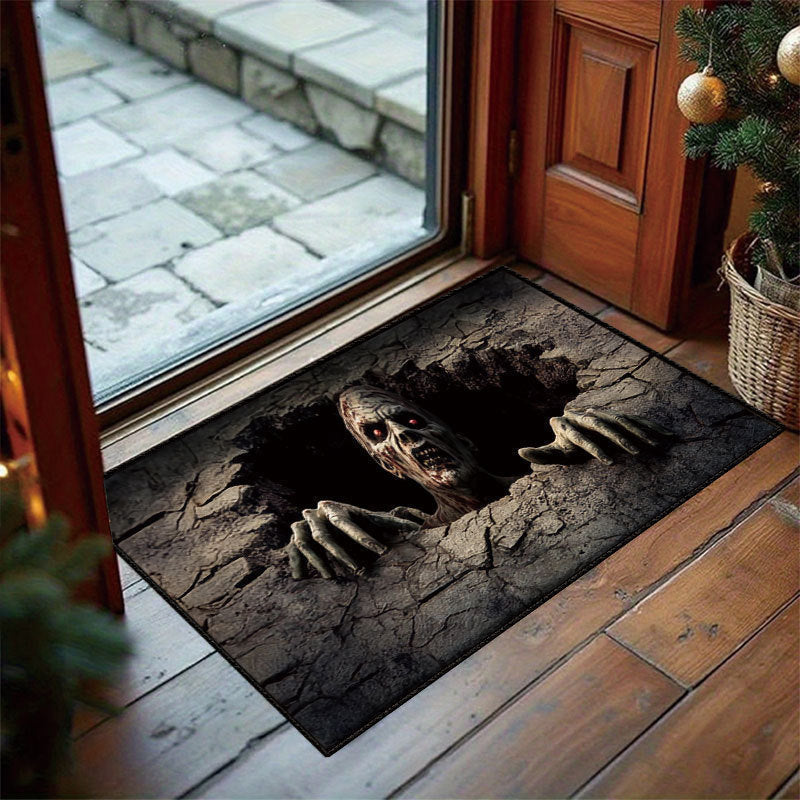 Hallowmat - 3D Halloween Türmatte mit Optischer Illusion