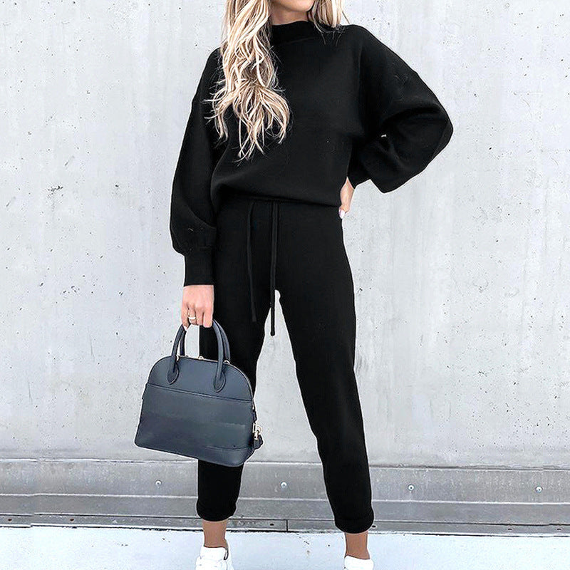 Lounge Set für Damen mit Sweatshirt und Hose