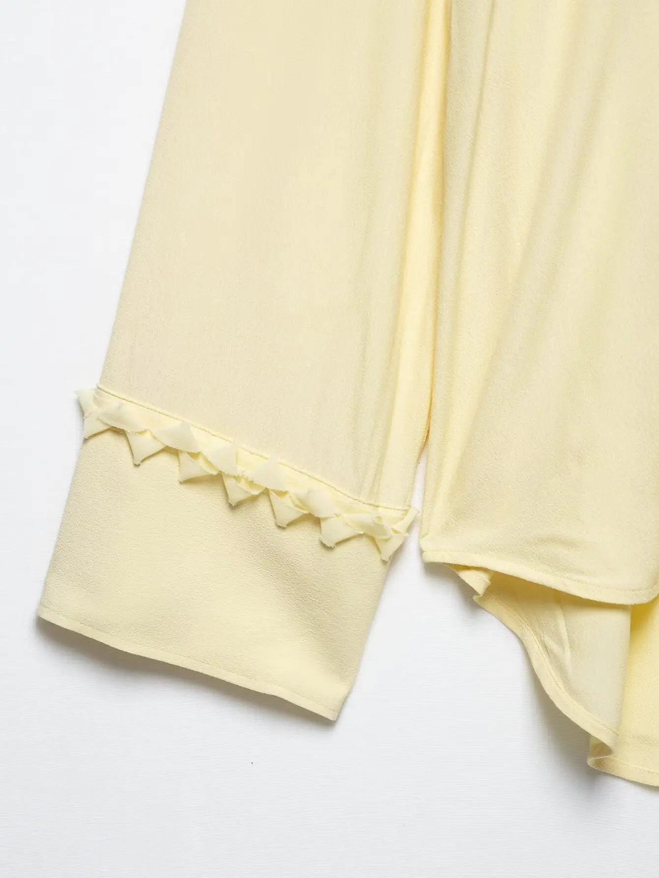 Clara | Elegantes Chiffon-Set mit V-Ausschnitt-Bluse und Maxirock