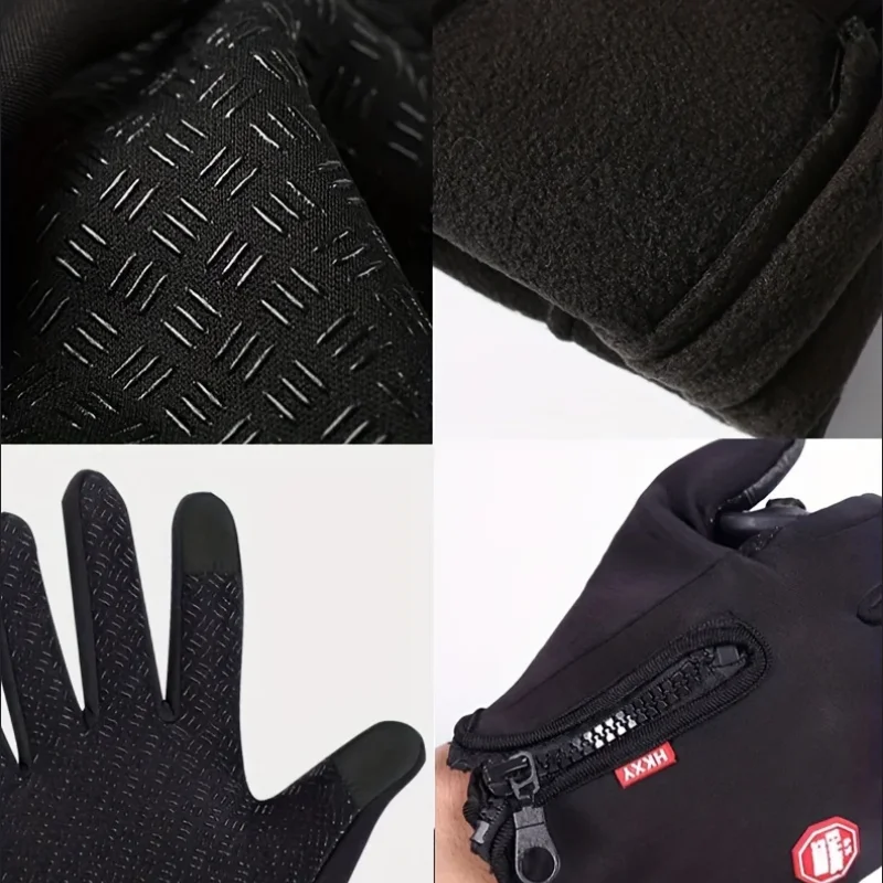 Heatgrip - Elektrisch beheizbare Touchscreen-Handschuhe mit Fleece