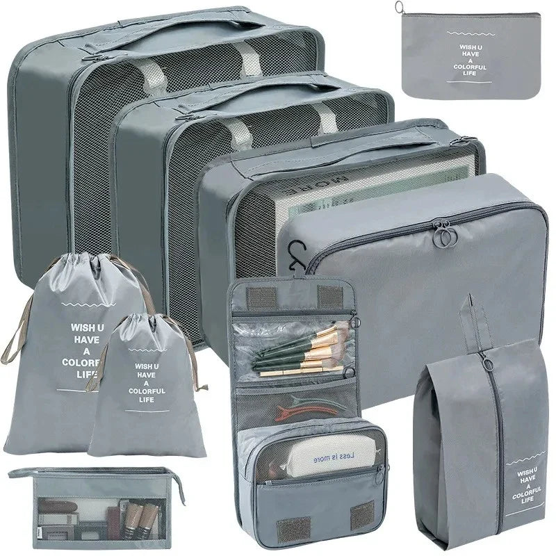 Koffer Organizer Set 7–10 Teilig mit Packwürfeln