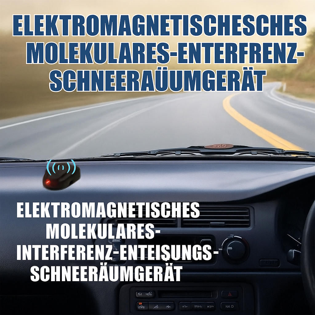 Icesolva - Solarbetriebener Auto-Enteiser für klare Sicht
