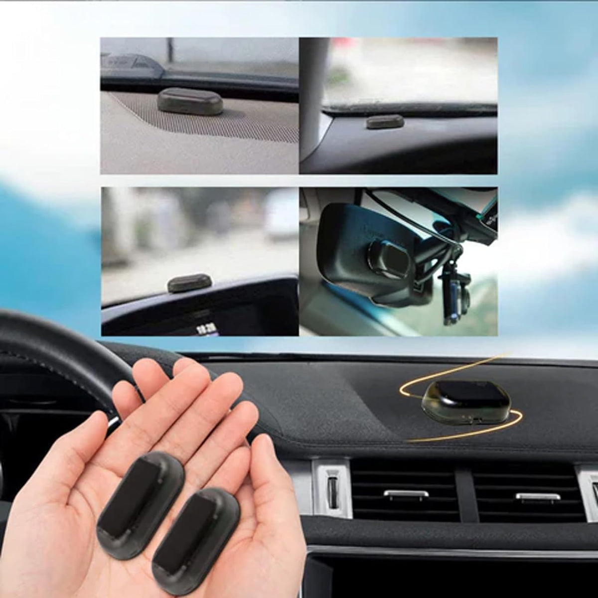 Icesolva - Solarbetriebener Auto-Enteiser für klare Sicht