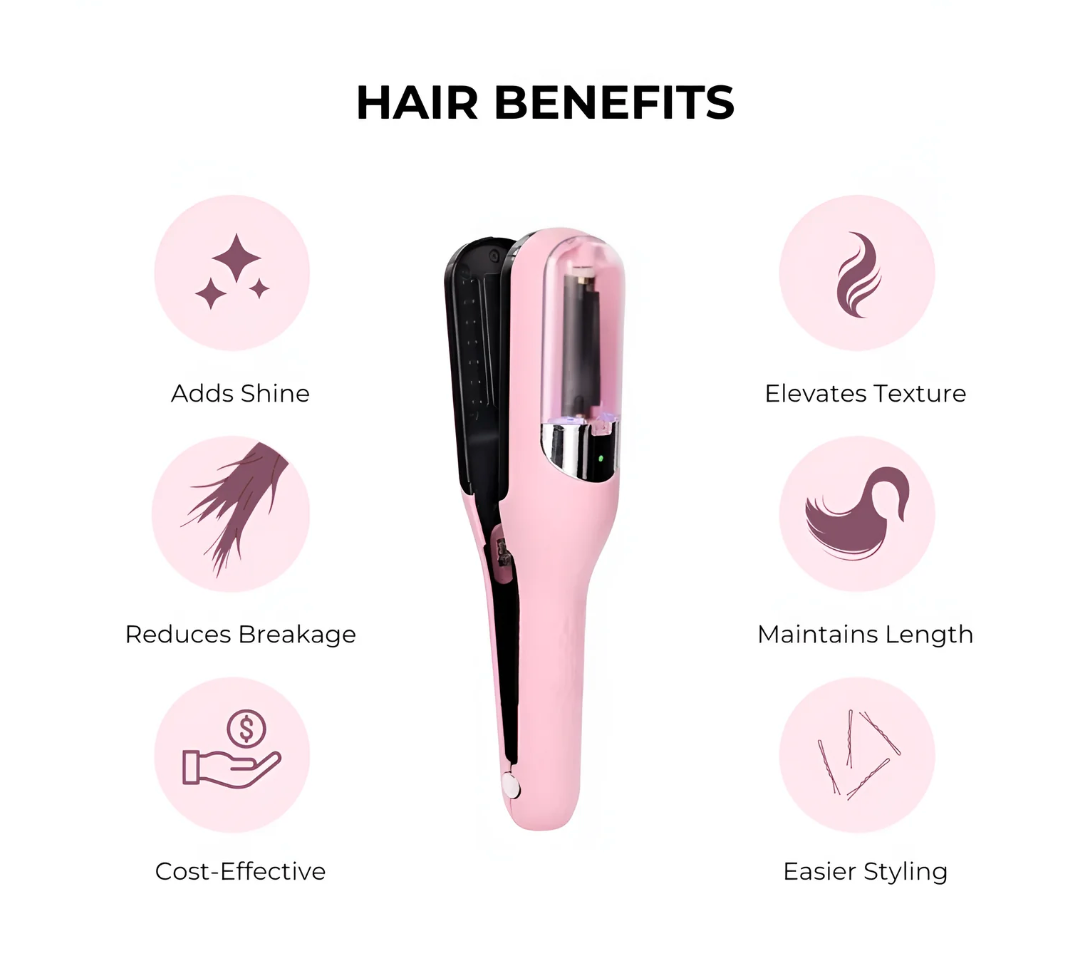 Groom - Haartrimmer mit Spliss-Schneidefunktion und USB-Ladung