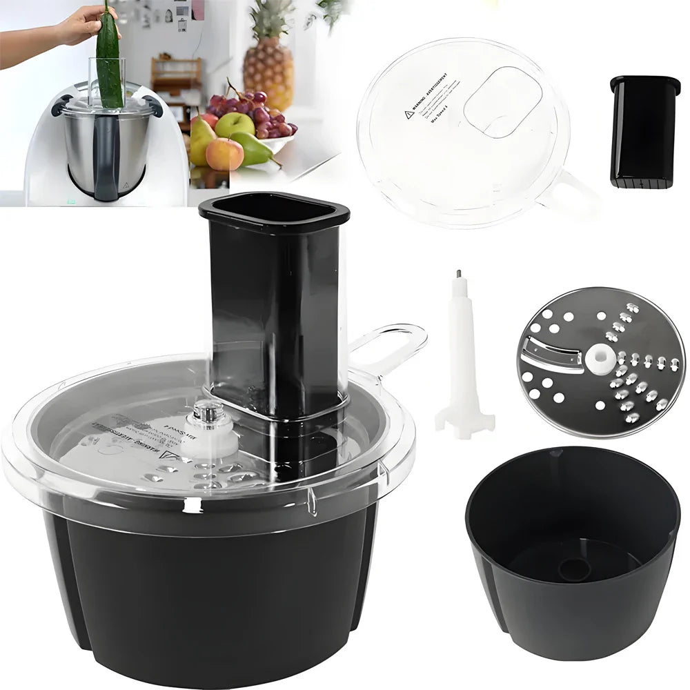 Thermomix Schneide-Set für TM5 & TM6 mit Gemüseschneider & Käsereibe