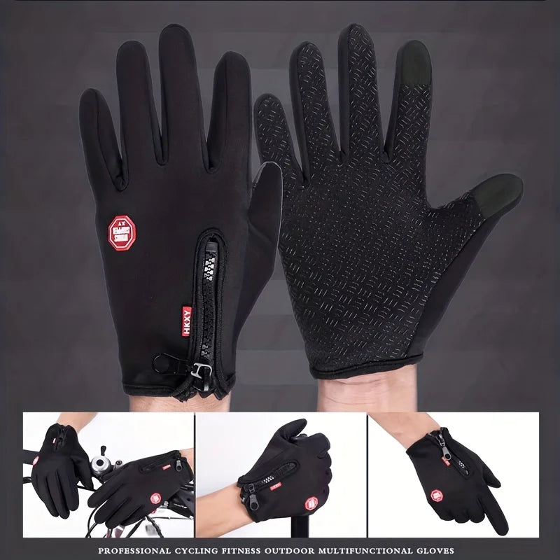 Heatgrip - Elektrisch beheizbare Touchscreen-Handschuhe mit Fleece