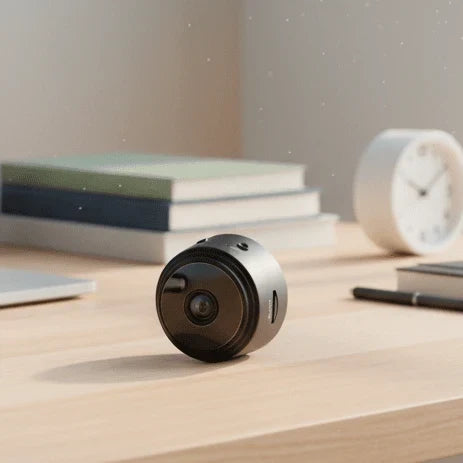 HomeEye – Mini-WLAN-Kamera 1080p mit Nachtsicht und Magnethalterung