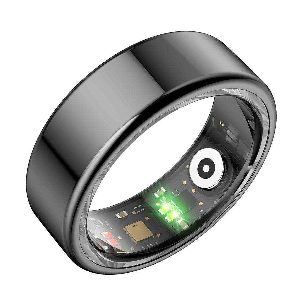 VitalForge – Smart-Ring aus Edelstahl zur Aktivitäts- und Vitalzeichenverfolgung
