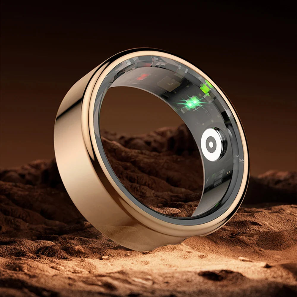 VitalForge – Smart-Ring aus Edelstahl zur Aktivitäts- und Vitalzeichenverfolgung