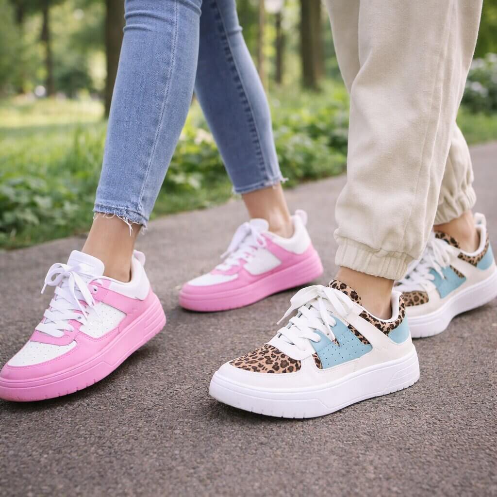 Sneaker | Atmungsaktives Obermaterial | Gepolsterte Innensohle Komfort | StepViva
