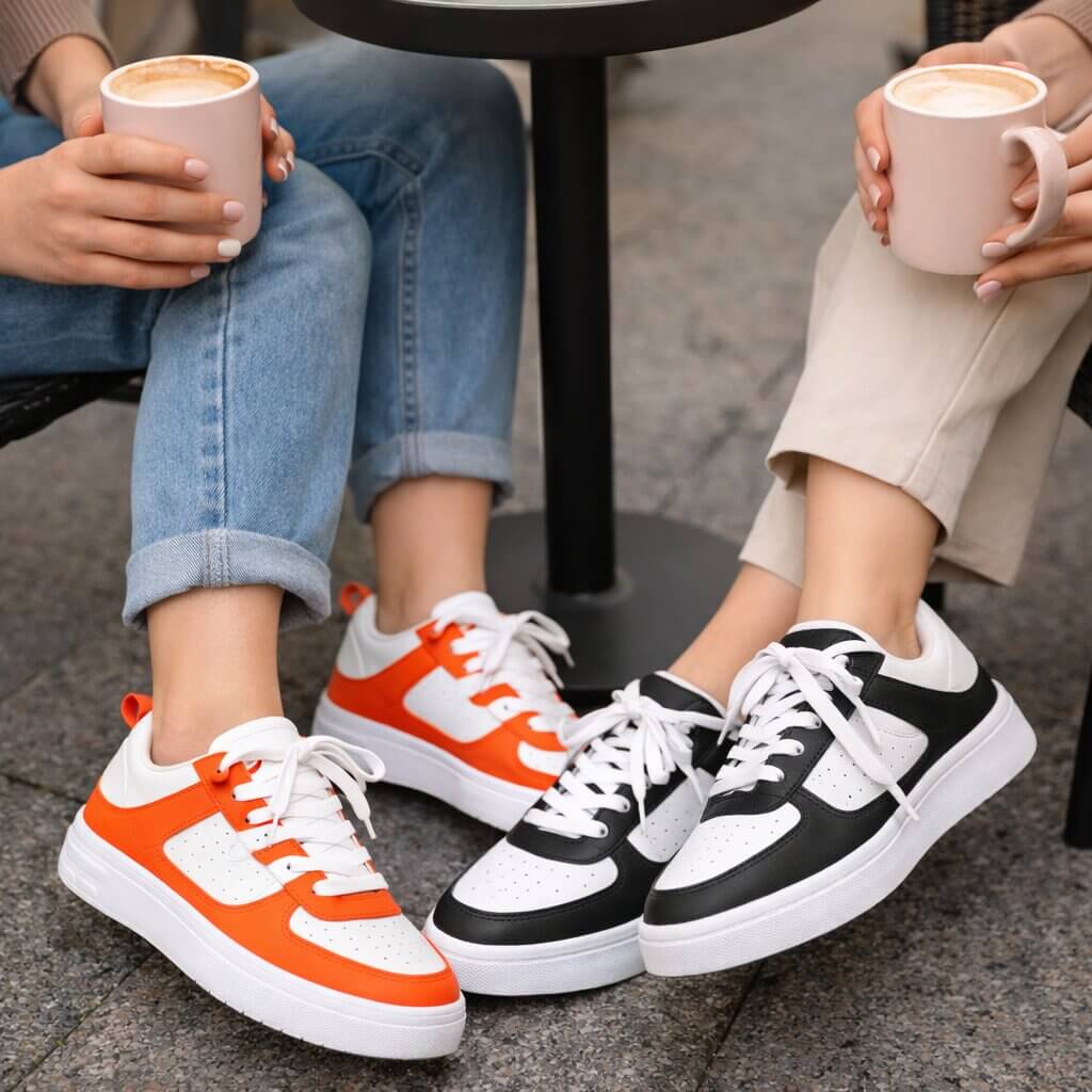 Sneaker | Atmungsaktives Obermaterial | Gepolsterte Innensohle Komfort | StepViva