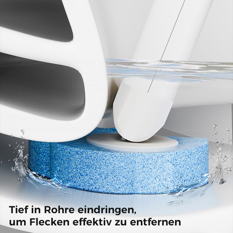 Toilettenbürste Einweg | Antibakteriell | Hygienische Schwammköpfe | CleanClick