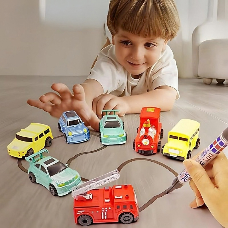 Path - Induktives Spielzeugauto mit Linienfolger und Stift