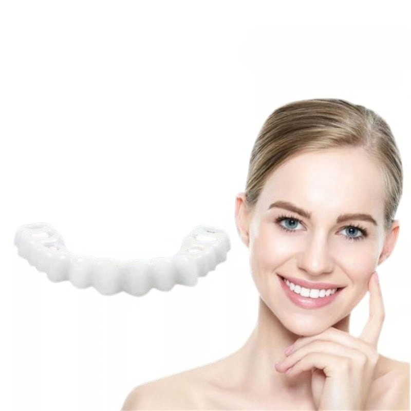 Smile - Flexibles Zahn-Cover für Ober- und Unterkiefer