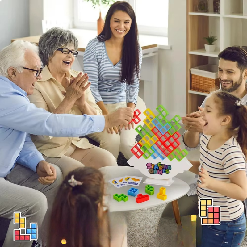 Tower - Stapelspiel für Kinder und Erwachsene