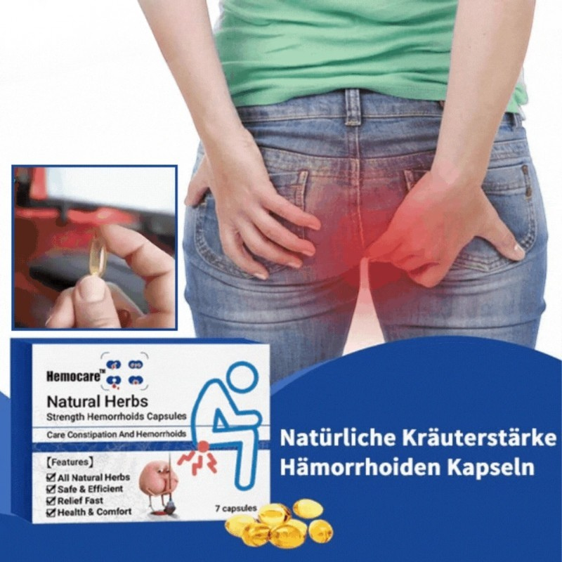 Vitality- Kräuterkapseln mit 60 Stück für die tägliche Einnahme