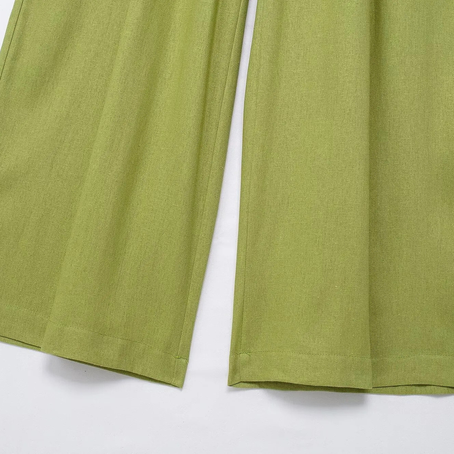 Lilli | Set mit Weiten Hosen & Bluse mit Schlitzsaum