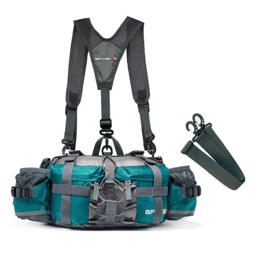 Wasserdichte Crossbody-Tasche | Mehrere Fächer | Leichtes Nylon | Trailnova