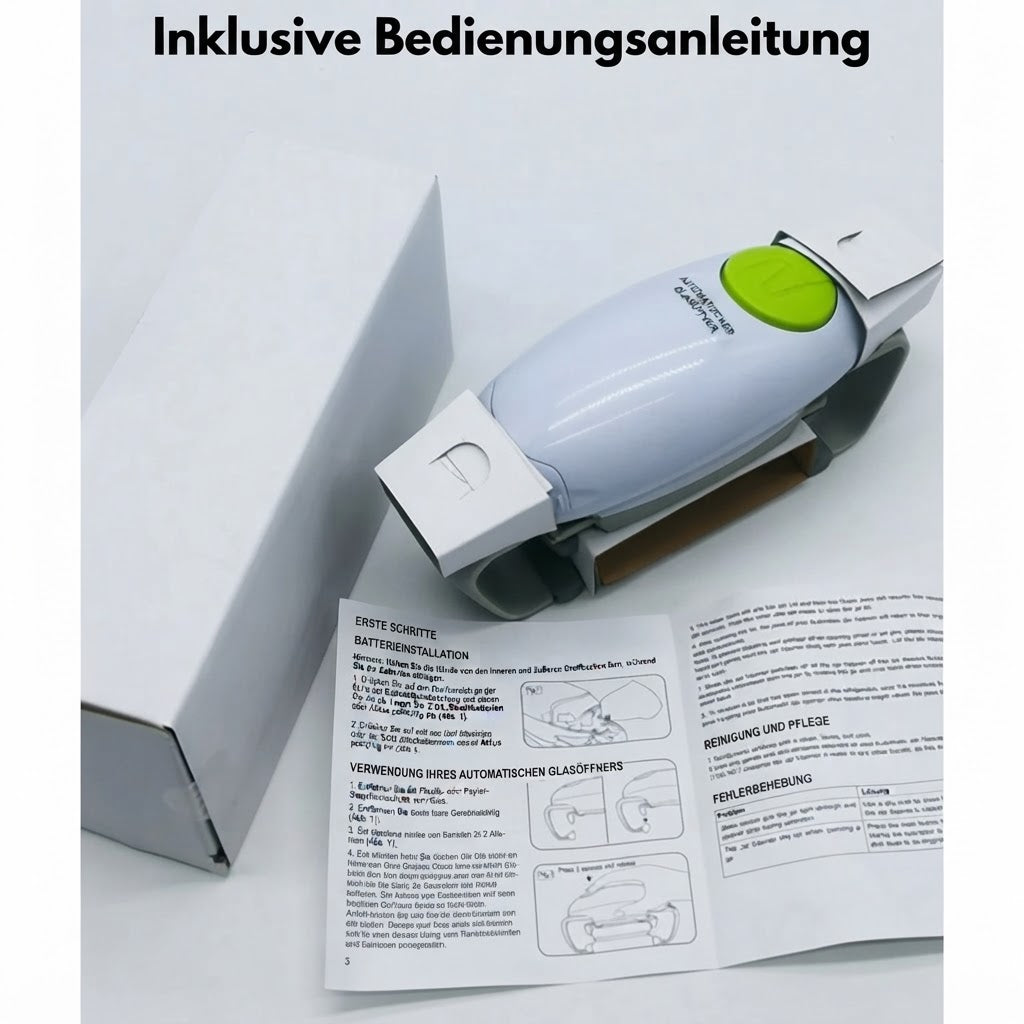 Jarvox - Automatischer Dosen- und Glasöffner mit Ein-Knopf-Bedienung