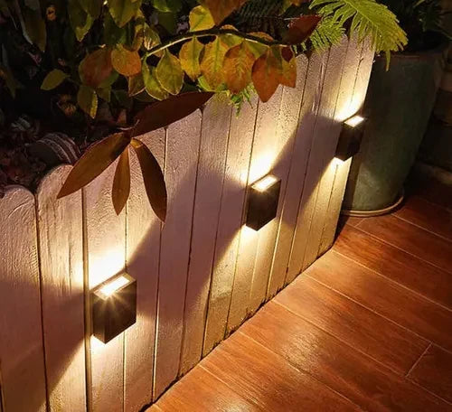 1+1 Gratis | Solaris - LED-Solar-Wandleuchte mit warmweißem Licht