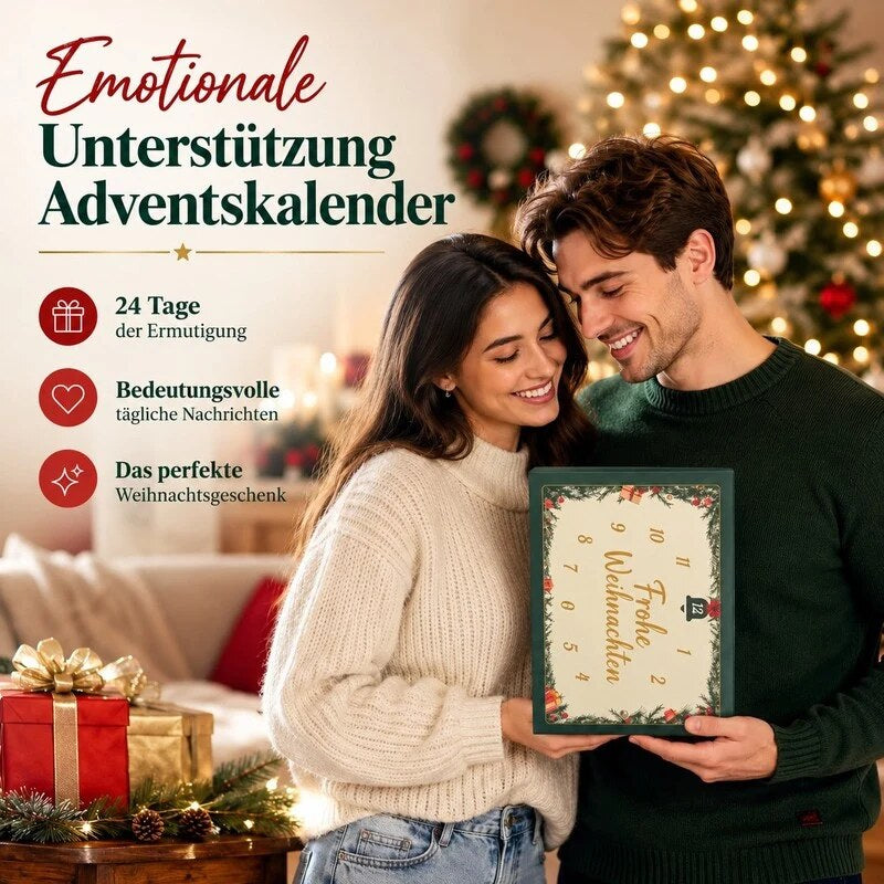 Adventskalender mit 24 Häkelfiguren