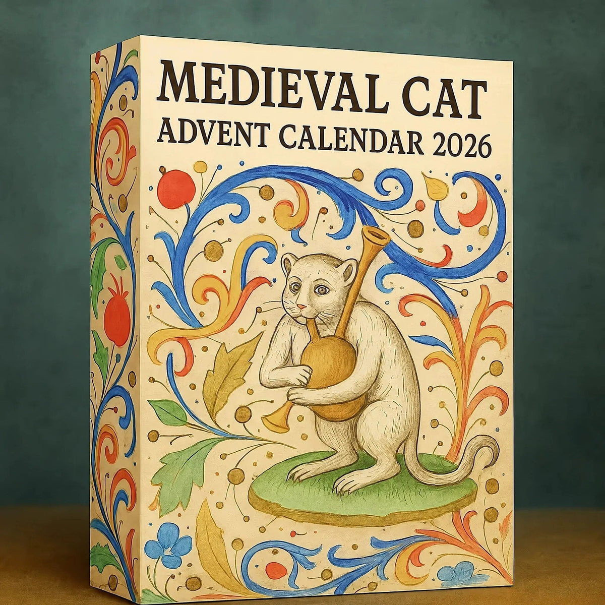Mittelalterliche Katzenfiguren zum Aufhängen