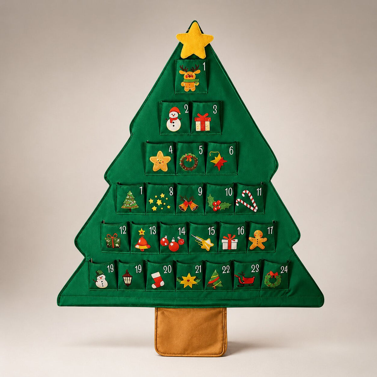 Noeltree - Adventskalender zum Selbstbefüllen in Weihnachtsbaumform