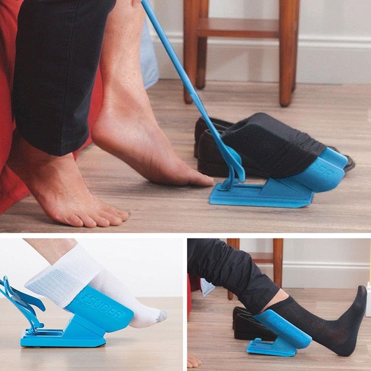 Sockenanziehhilfe ergonomisch & rutschfest