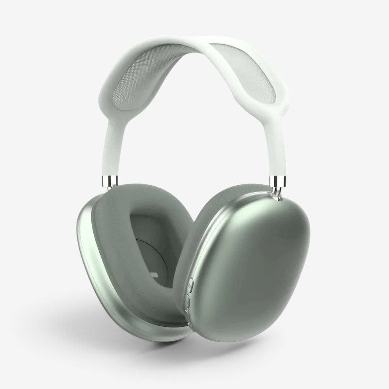 Audiozen - Kabellose Over-Ear-Kopfhörer mit Mesh-Kopfbügel und strukturierten Ohrmuscheln