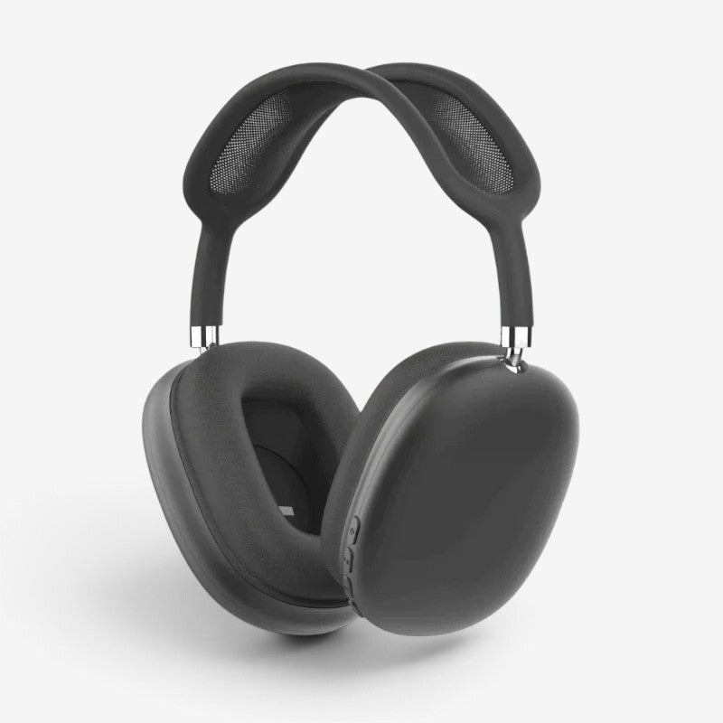 Audiozen - Kabellose Over-Ear-Kopfhörer mit Mesh-Kopfbügel und strukturierten Ohrmuscheln