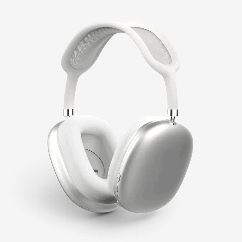 Audiozen - Kabellose Over-Ear-Kopfhörer mit Mesh-Kopfbügel und strukturierten Ohrmuscheln