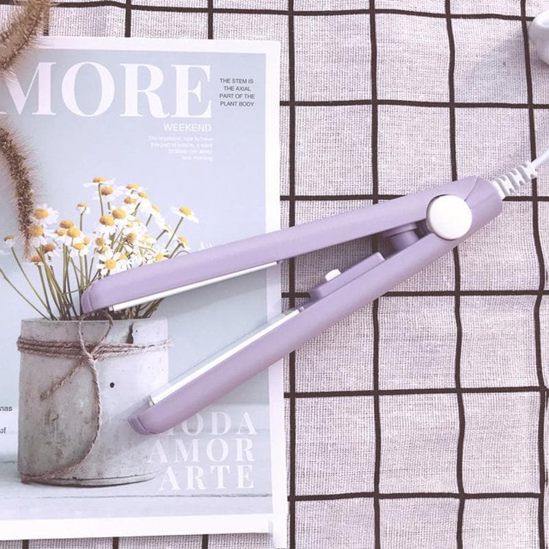 Sleek - Mini Haarglätter mit Keramikplatten für Locken