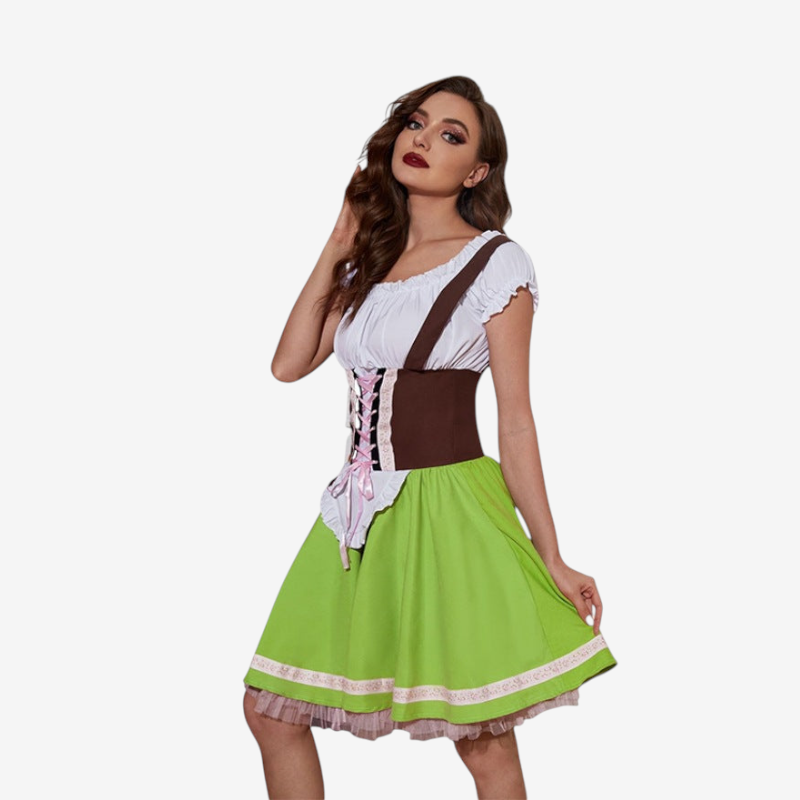 Damen-Dirndl mit Carmenbluse