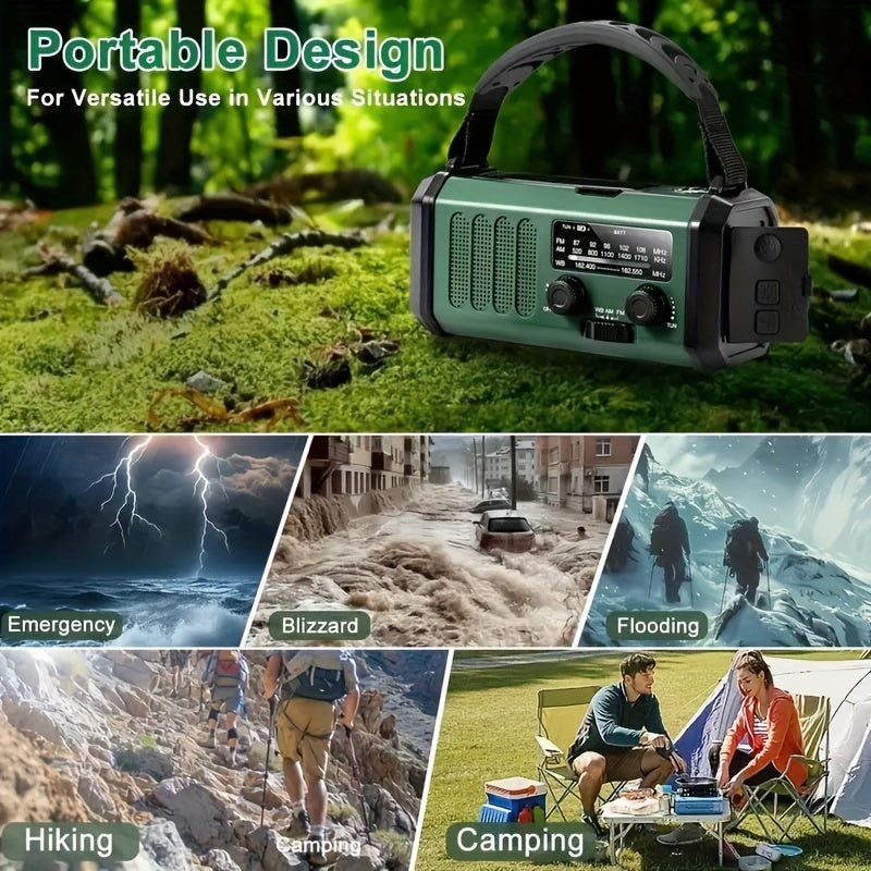 Notfallradio mit 10.000mAh Powerbank
