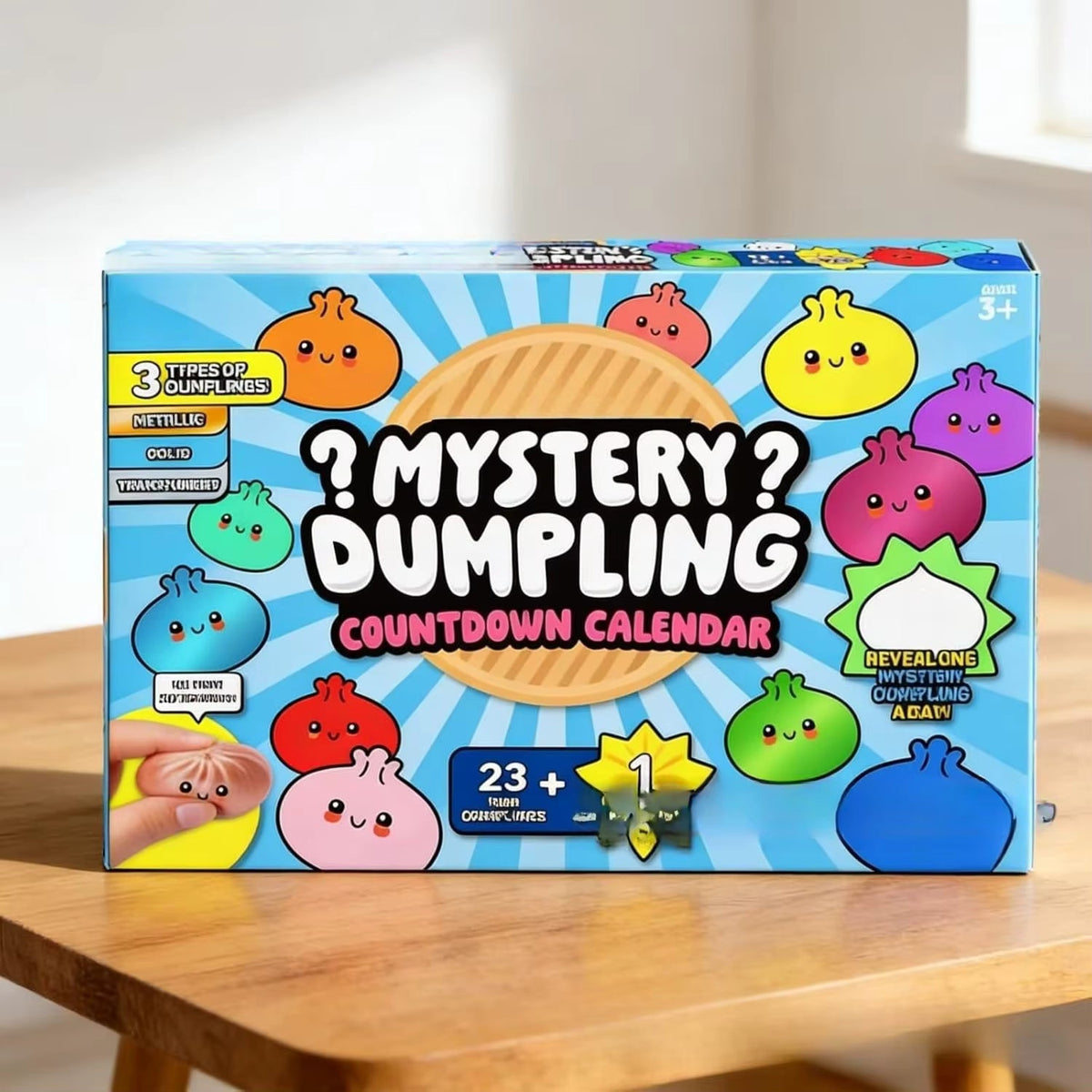 Dumplish - Adventskalender mit Squishies in Dumpling-Form