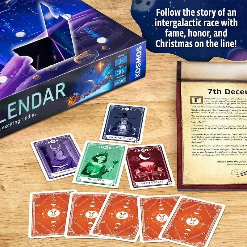 Escape-Room-Adventskalender mit Logik-Rätseln