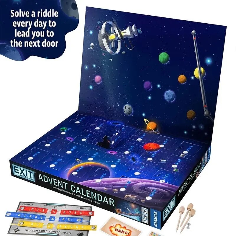 Escape-Room-Adventskalender mit Logik-Rätseln