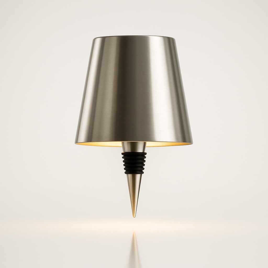 Bottlume - Kabellose LED-Flaschenlampe mit USB-Aufladung