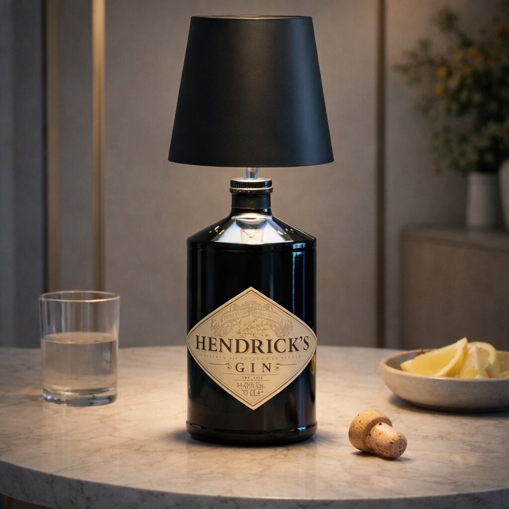 Bottlume - Kabellose LED-Flaschenlampe mit USB-Aufladung