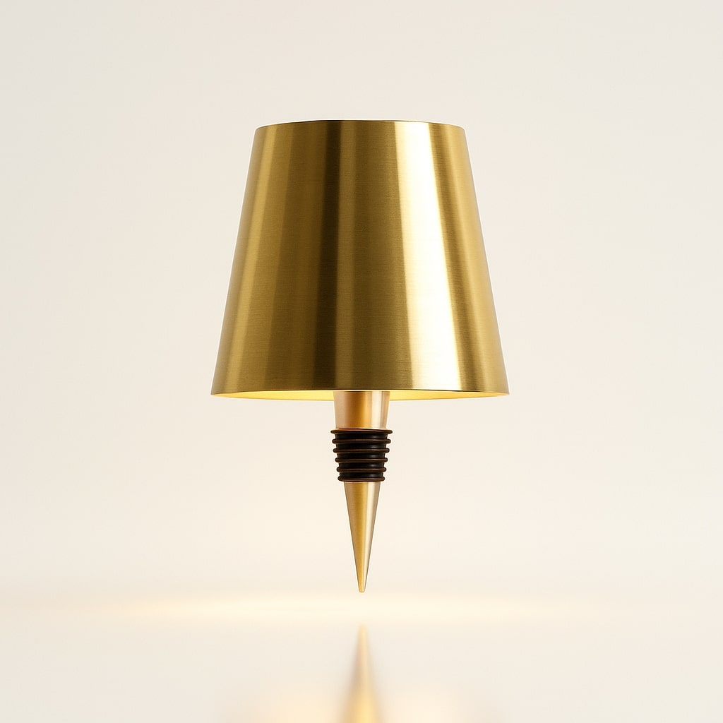 Bottlume - Kabellose LED-Flaschenlampe mit USB-Aufladung