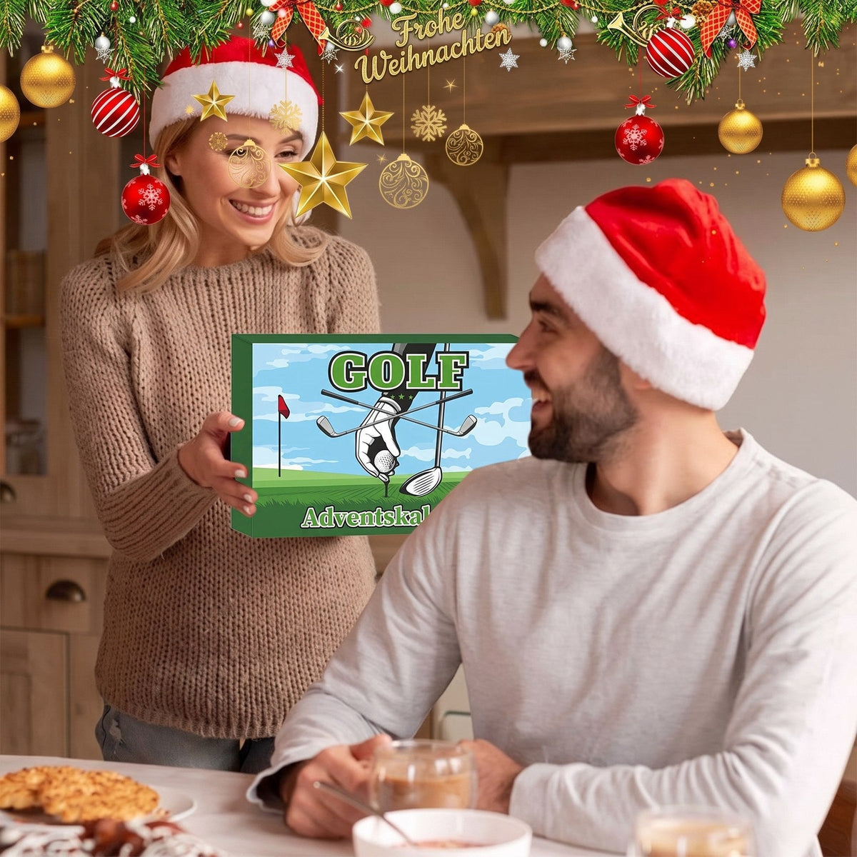 Golfholly - Golf-Adventskalender mit Zubehör