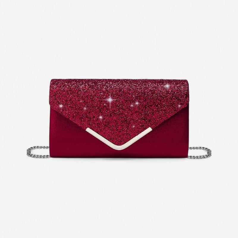 Reya – Umschlagförmige Handtasche mit rechteckigem Design