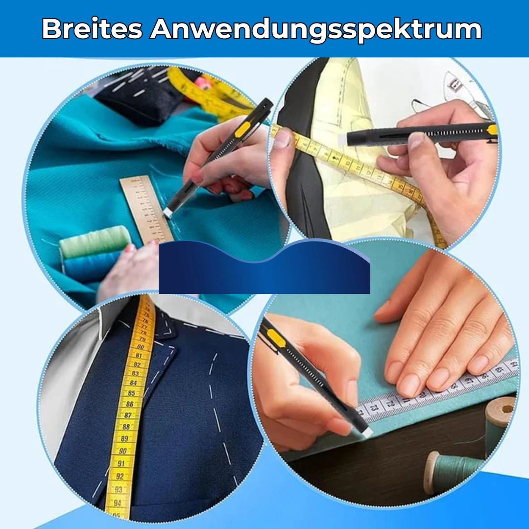Erasevia - Wärmeentfernbarer Stoffmarker für Nähen und kreative Textilarbeiten